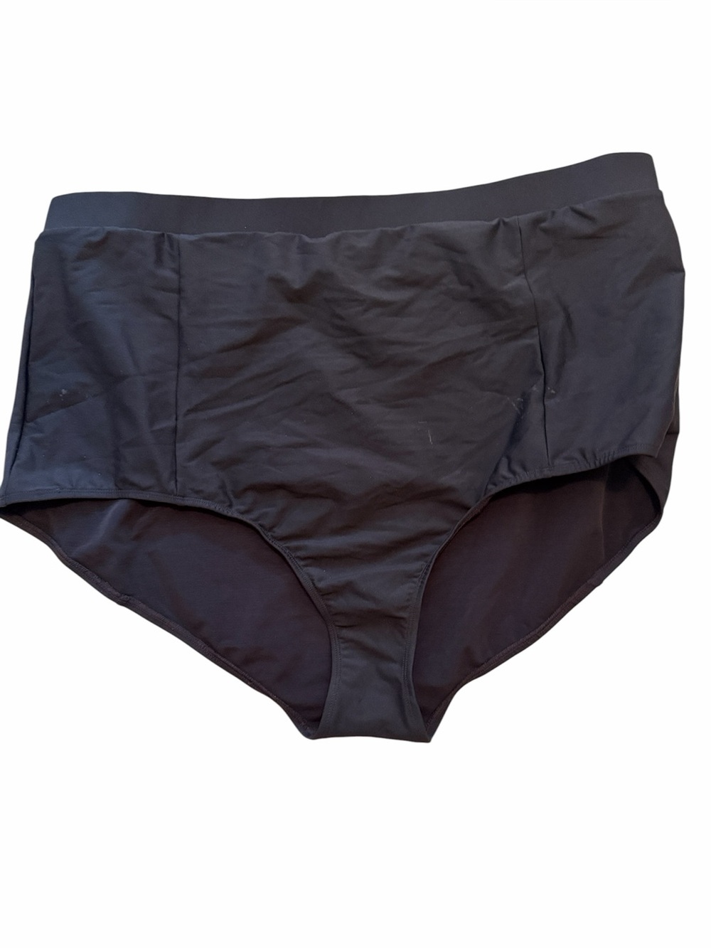 Torrid Ultra High Rise  Black Shaping Swim Briefs 4X